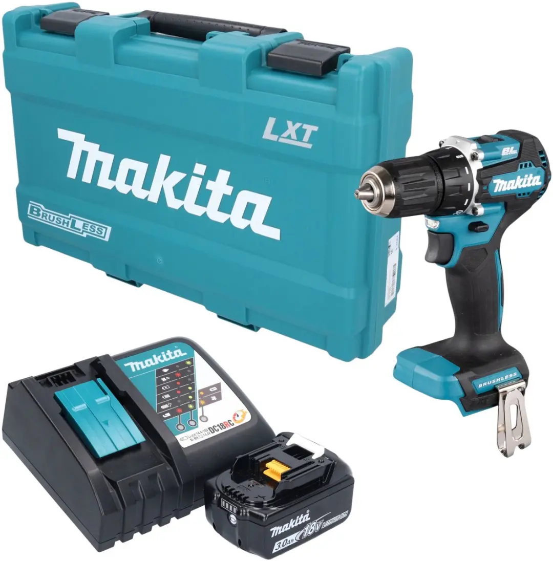 Makita DDF487RF1K Accuboormachine 18V 40Nm Borstelloos