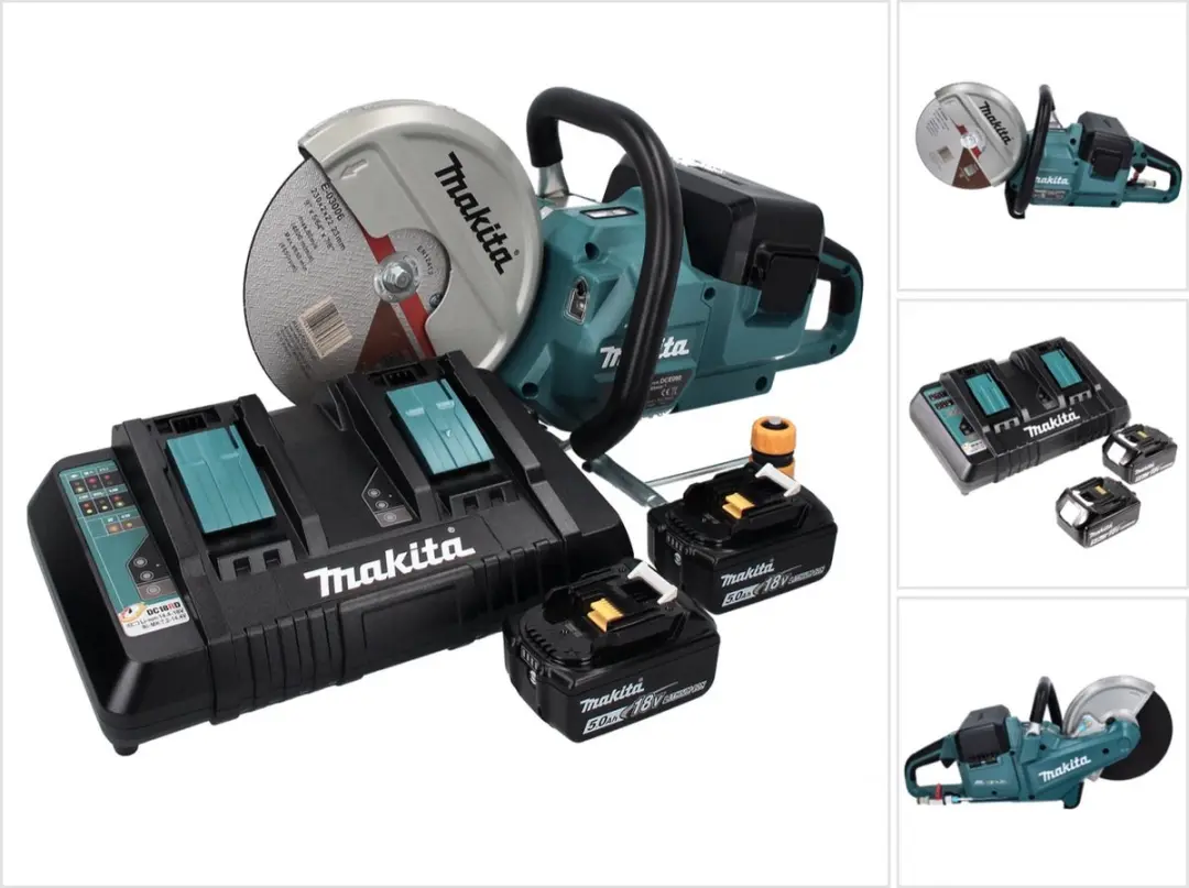Makita DCE090PT2X1 Accu-doorslijpmachine 36V