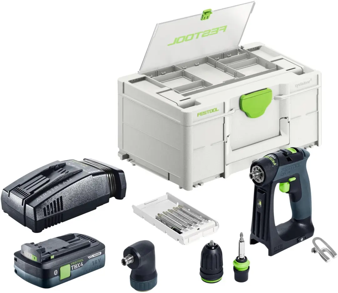 Festool CXS 18-Basic-Set Accuboormachine 40Nm