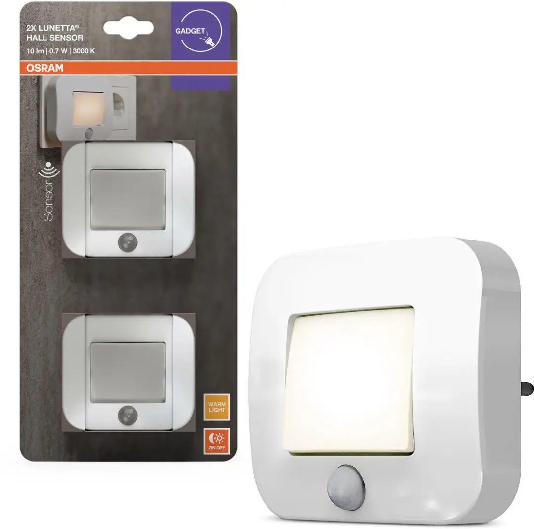 Osram Lunetta Hall Sensor White Duo Pack - Nachtlamp 2 Stuks - afbeelding 4 van 5