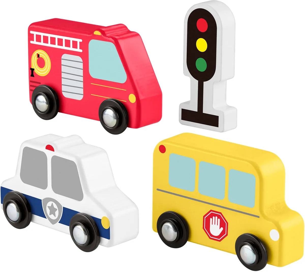 Fisher-Price Houten Voertuigen Multicolor