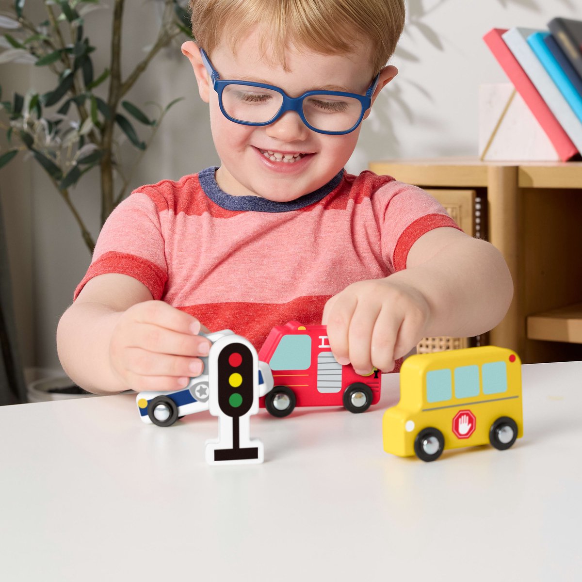 Fisher-Price Wood Set Houten Voertuigen