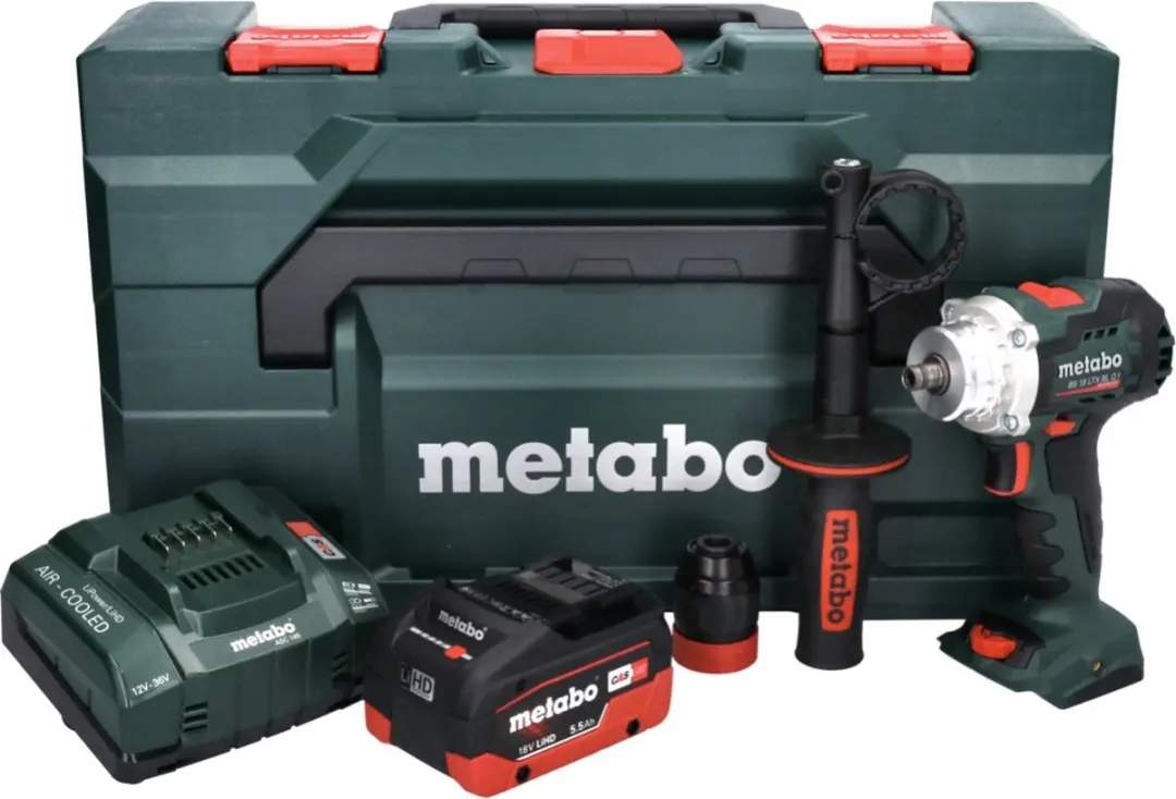 Metabo BS 18 LTX BL Q Accuboormachine 18V 130Nm - met 1x 5,5Ah accu & lader
