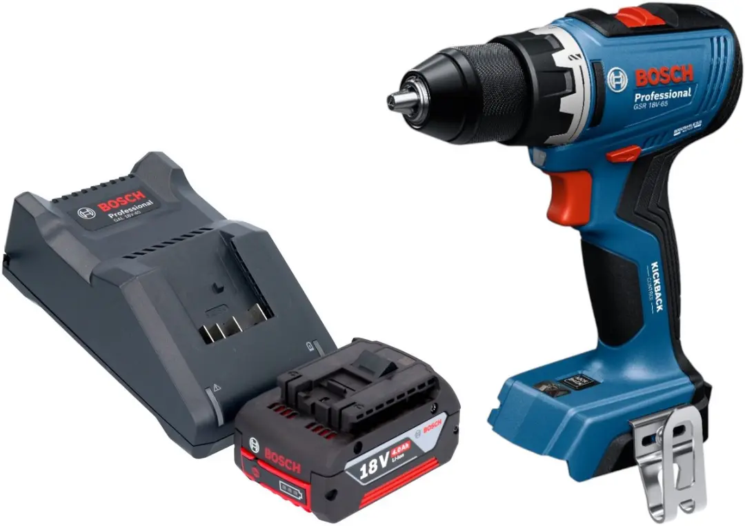 Bosch Professional GSR 18V-65 Accuschroefboormachine 63Nm