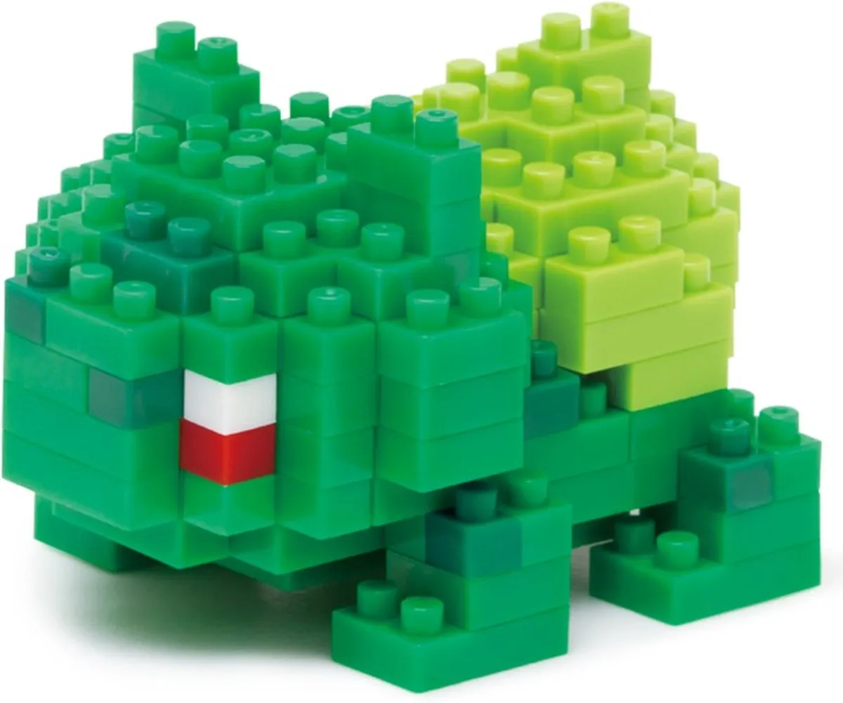 Bandai Namco Nanoblock Bulbasaur NBPM-003 - 120 Stukken - Multi
