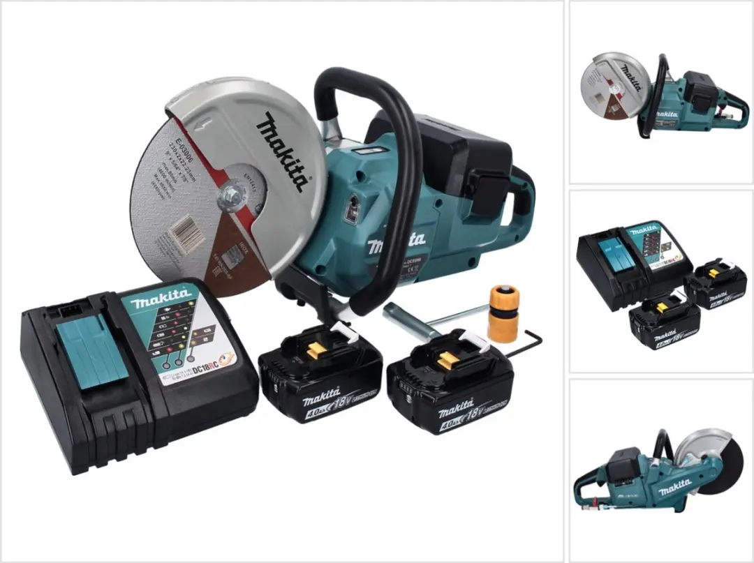 Makita DCE090RM2X1 Accu-doorslijpmachine 230mm