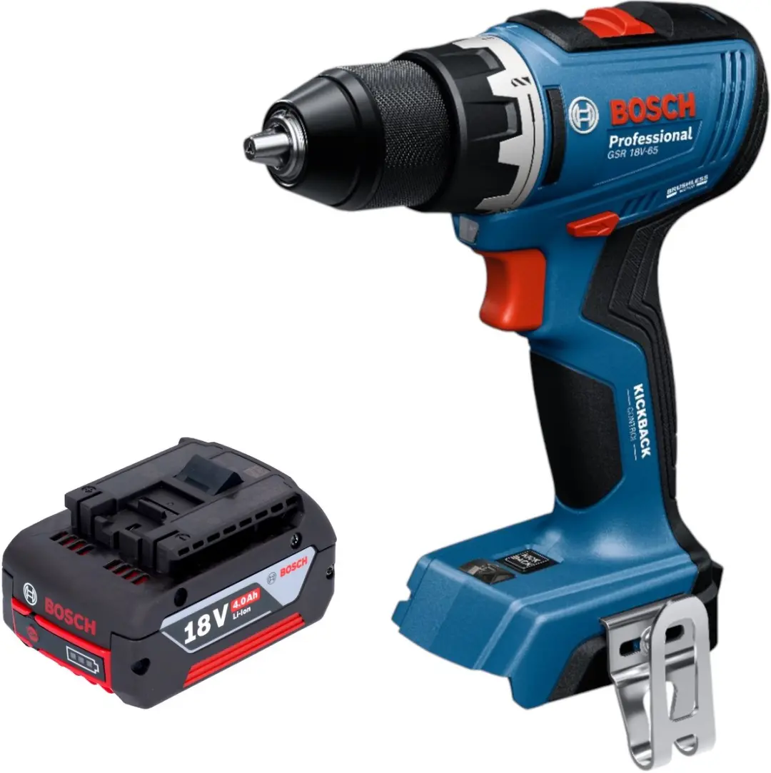 Bosch Professional GSR 18V-65 Accuboormachine 63Nm