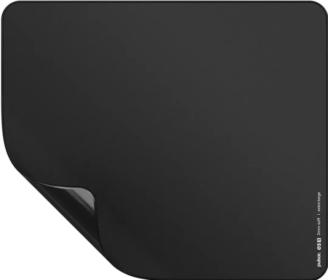 Pulsar ES1 eSports XL Muismat 490x420x3mm - Zwart