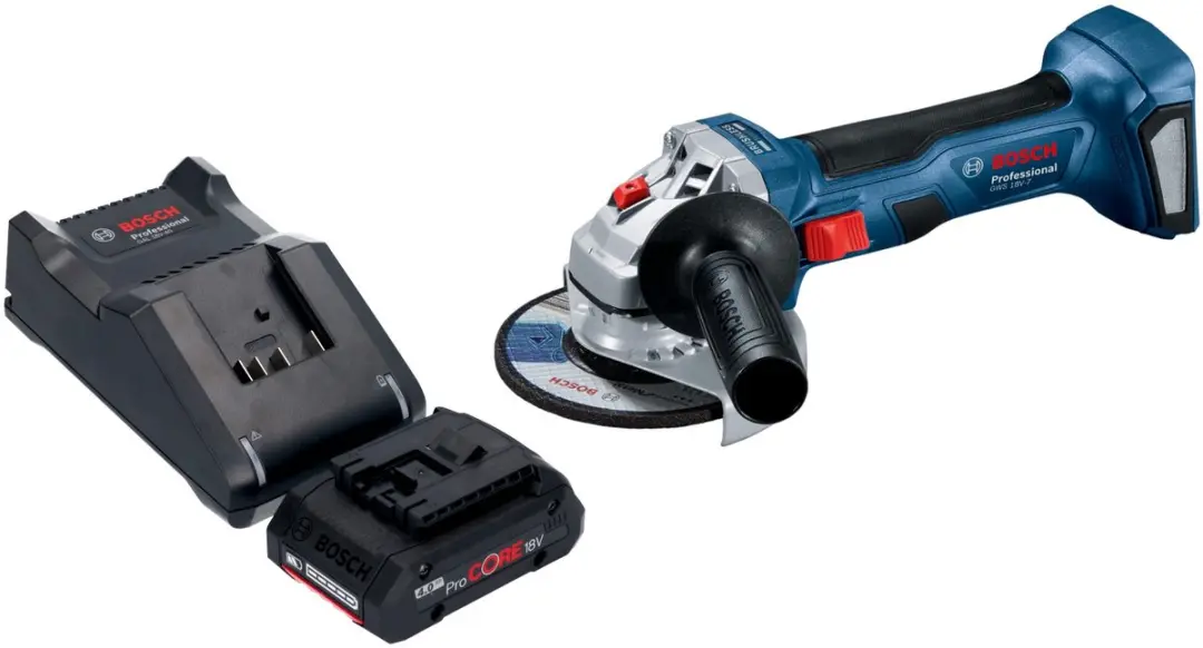 Bosch Professional GWS 18V-7 Accu Haakse Slijper 115mm