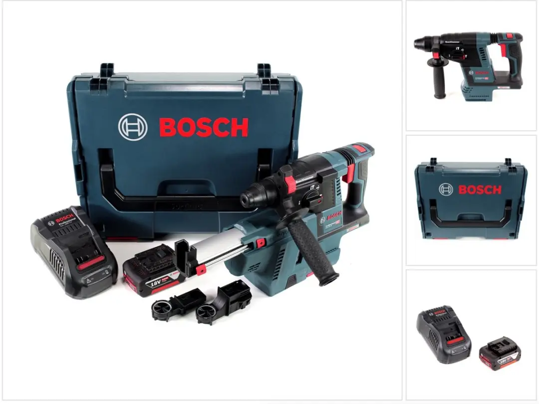 Bosch Professional GBH 18V-26 Accuklopboormachine SDS-Plus 2.6J