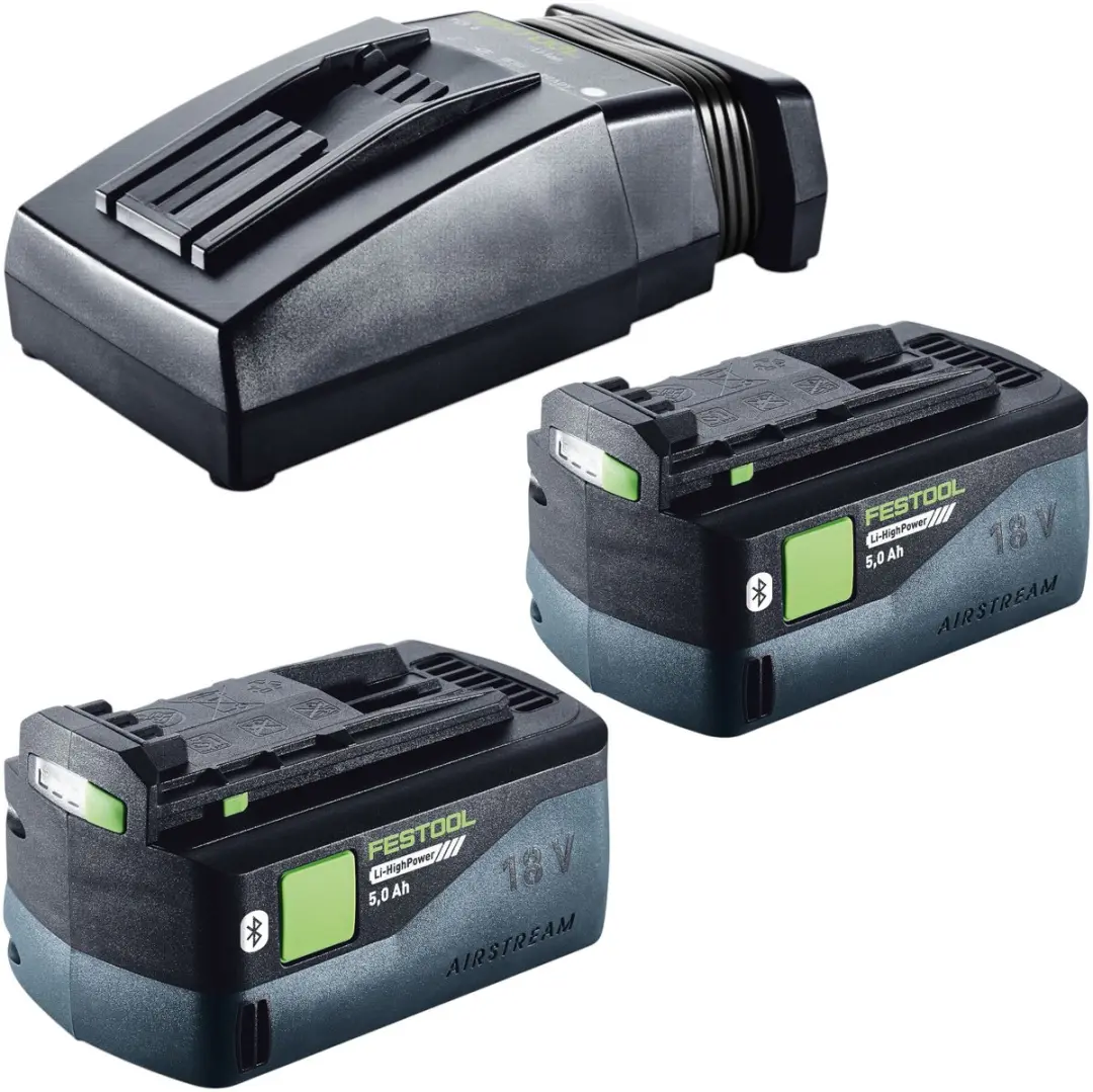 Festool DTSC 200-Basic Accu-Deltaschuurmachine 18V - 2x 5,0Ah + Oplader