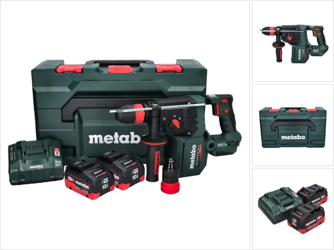 Metabo KH 18 LTX BL 28 Q Accu-boorhamer 18V