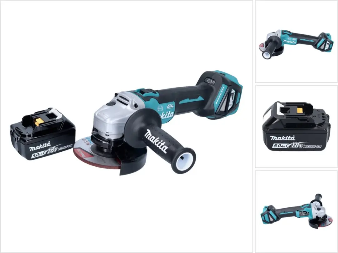 Makita DGA 513 T1 Haakse Slijper 18V 125mm
