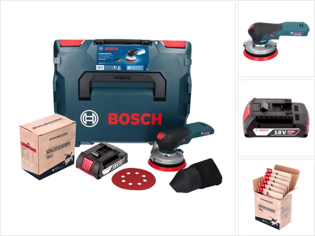 Bosch Professional GEX 18V-125 Accu-Excentrische Schuurmachine 125mm