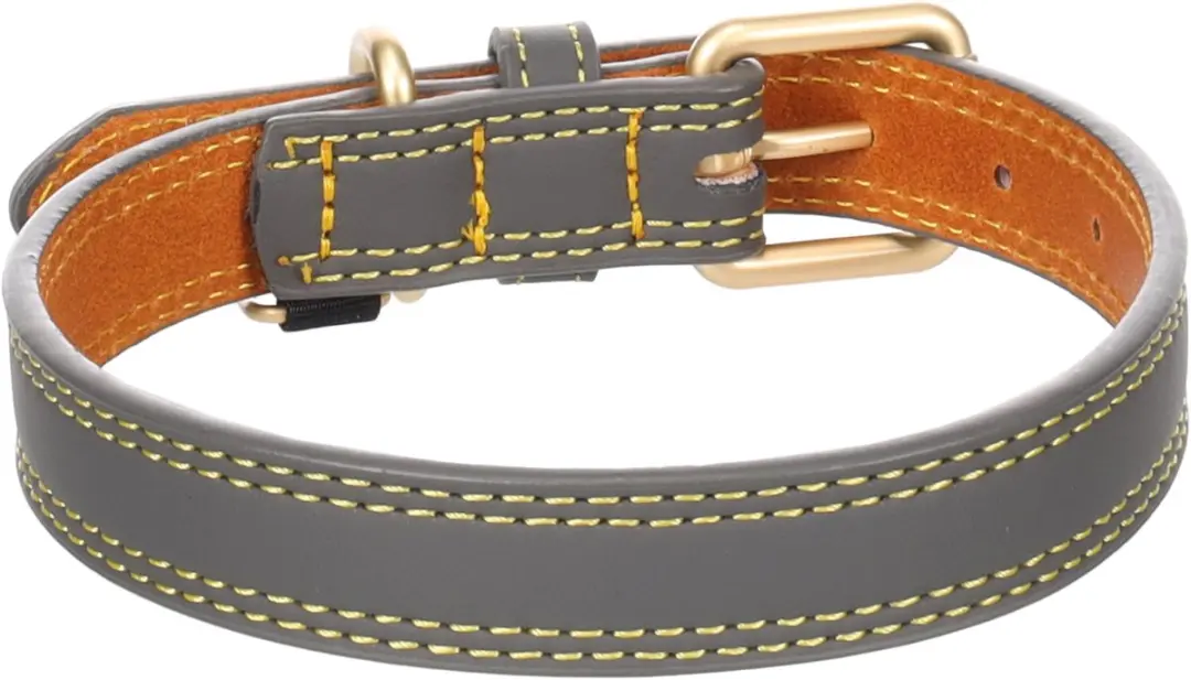 Flamingo Virginia Halsband Hond Grijs S/M 31-39cm