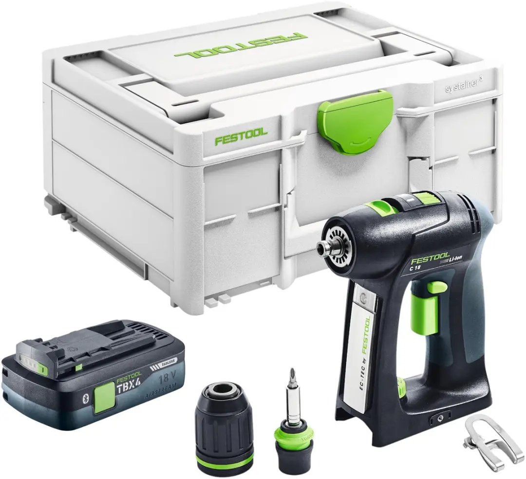 Festool C 18-Basic Accuboormachine 18V 45Nm