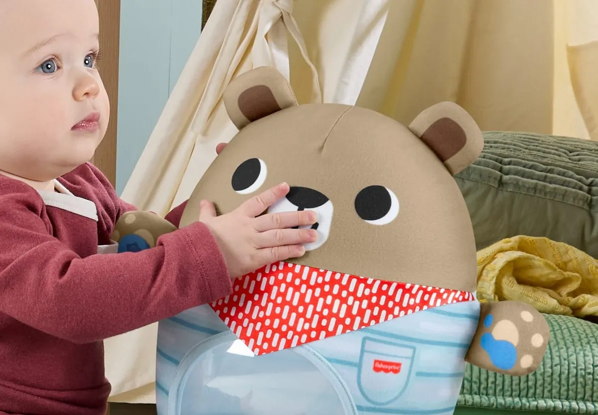 Fisher-Price Vriendschapsbos Duw en Wiebel Beer JLB83 - Meerkleurig