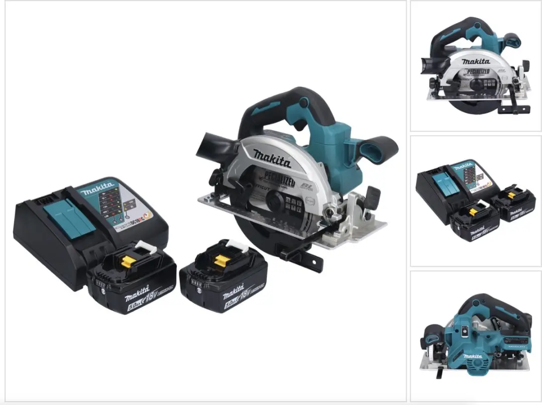 Makita DHS661RT Accu-handcirkelzaag 18V 165mm