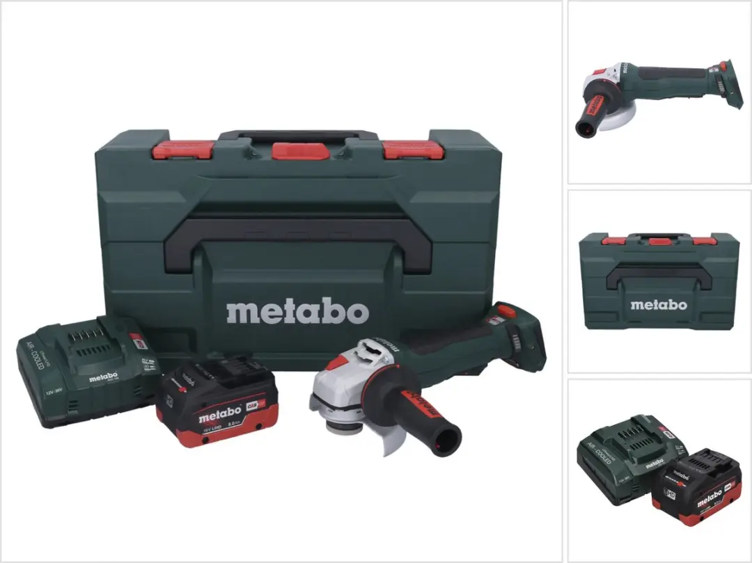 Metabo WPB 18 LT BL 11-125 Accu Haakse Slijper 125mm