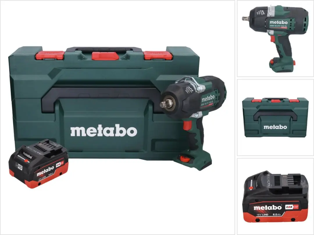Metabo SSW 18 LTX 1450 BL Slagmoersleutel 18V 1450Nm