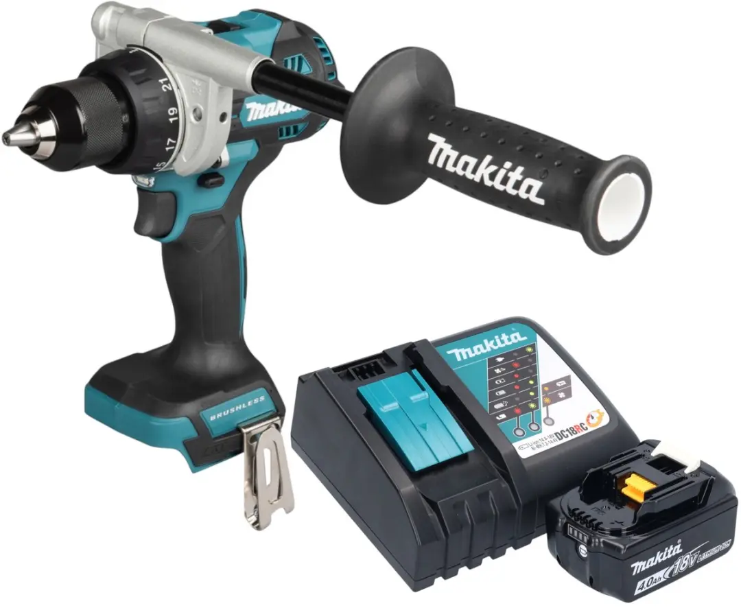 Makita DDF492RM1 Accuboormachine 18V 141Nm Borstelloos