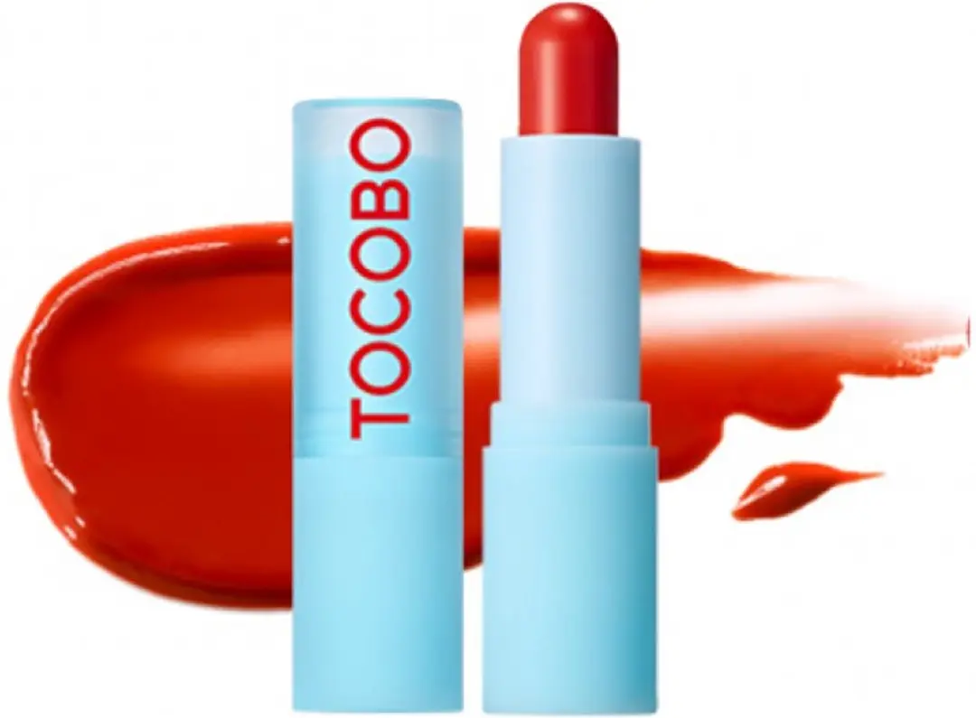 Tocobo Glass Tinted Lip Balm 013 Tangerine Red