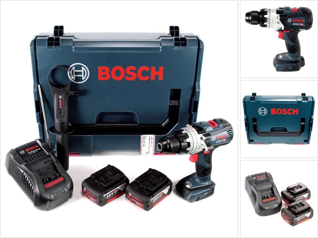 Bosch Professional GSB 18V-85 C Accu Schroefklopboormachine - 2x 5,0Ah