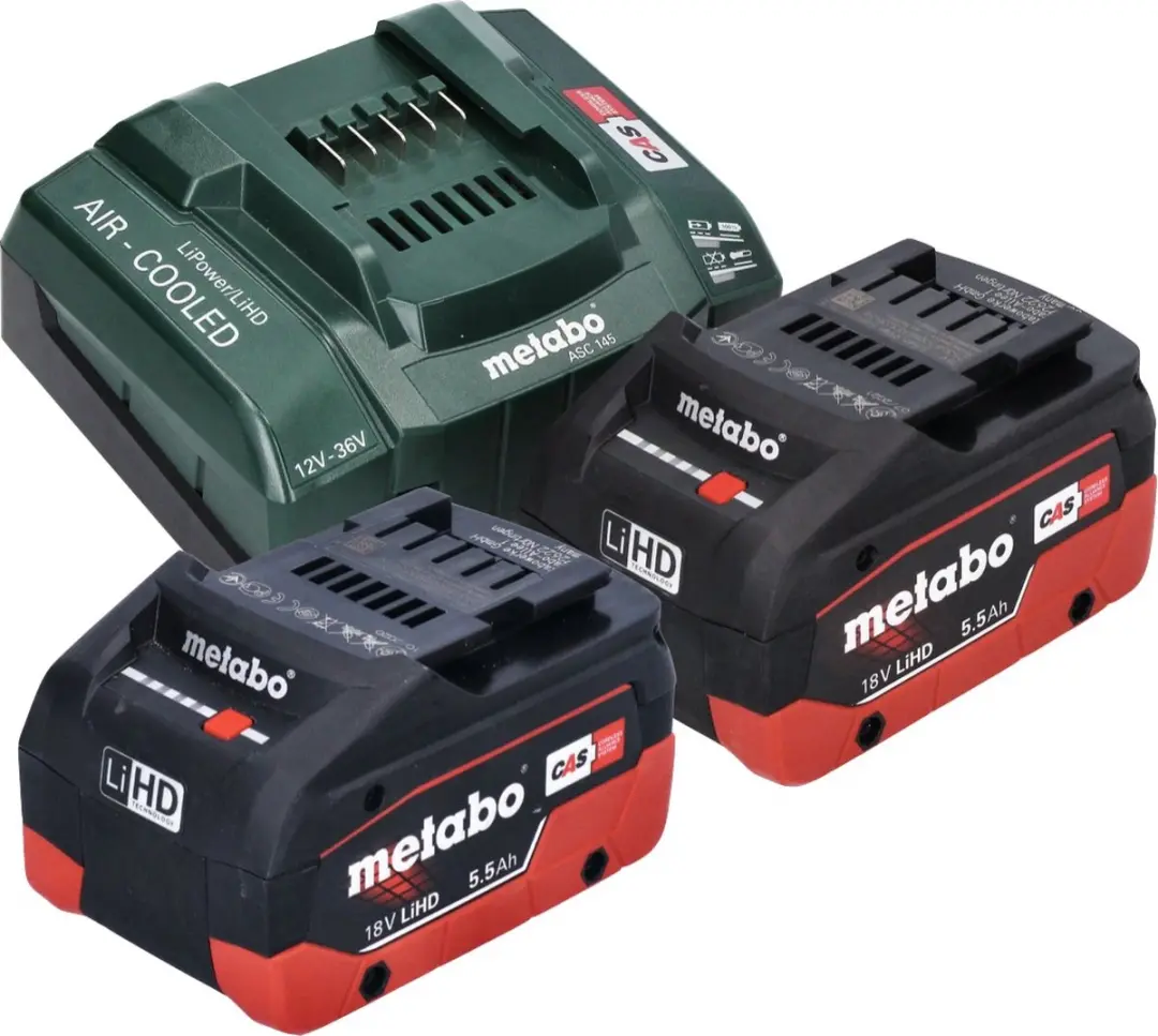 Metabo MS 18 LTX 15 Houtzaag - 18V - 2x 5,5Ah Accu + Oplader