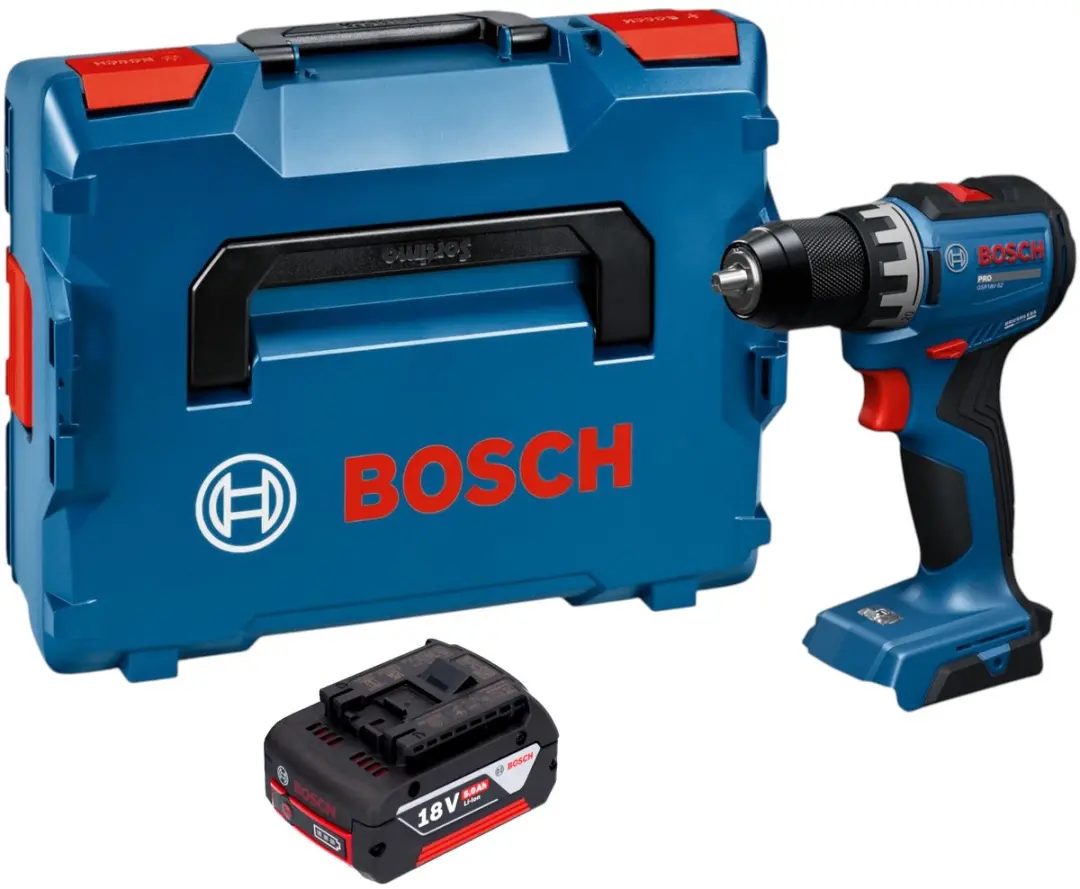 Bosch Professional GSR 18V-52 Accuboormachine 70Nm Borstelloos