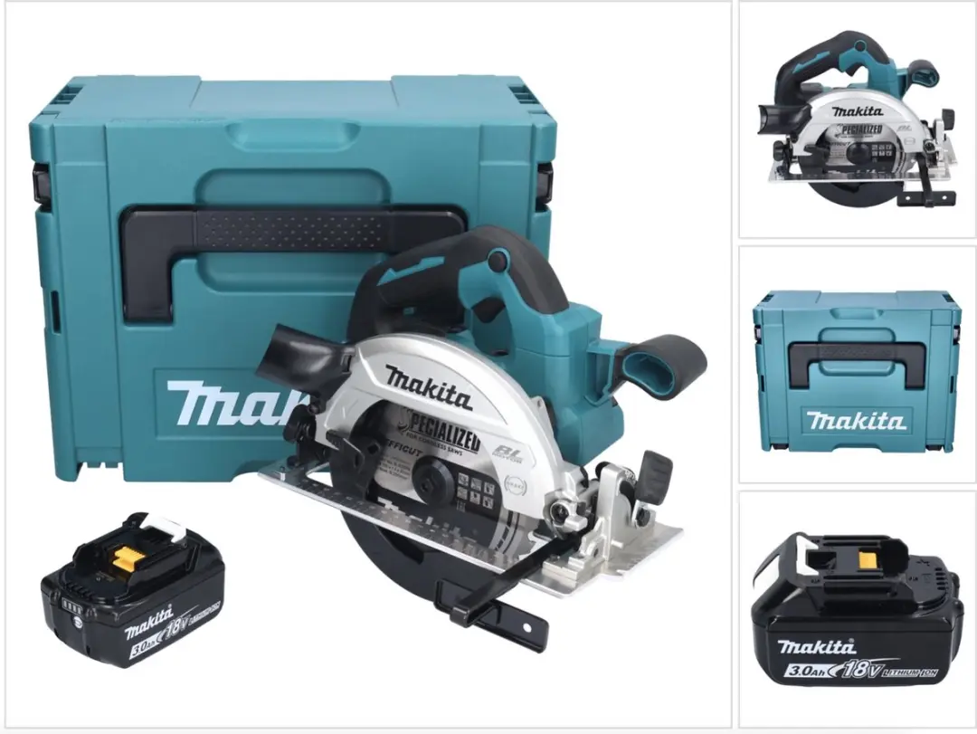 Makita DHS661F1J Accu-handcirkelzaag 18V 165mm
