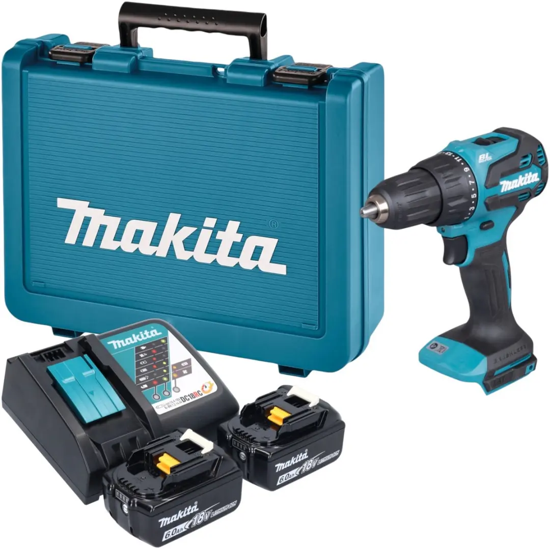 Makita DHP490 RGE Accu-slagboormachine 18V 65Nm