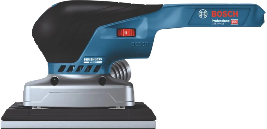 Bosch Professional GSS 18V-13 Accu-Excentrische Schuurmachine - 100x110mm