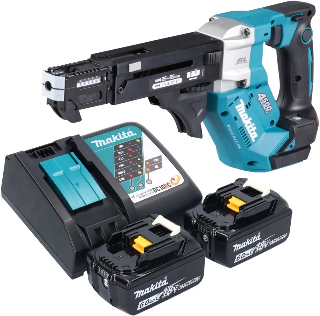 Makita DFR552RG Accu-magazijnschroevendraaier 18V