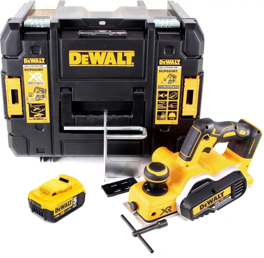 DeWalt DCP 580 NT Accuschaafmachine 82mm - 18V 5,0Ah