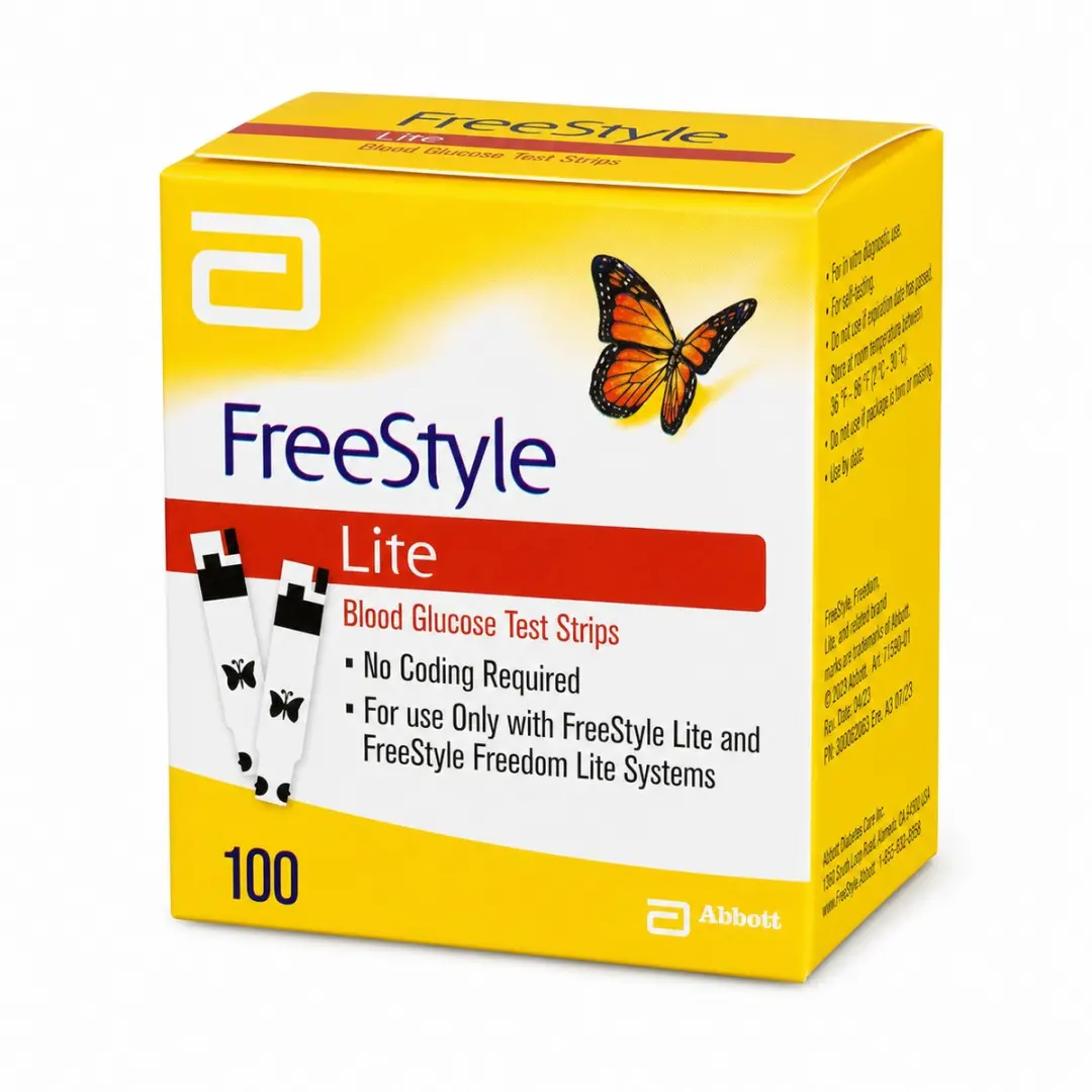 Abbott Freestyle Lite Teststrips - 100 Stuks