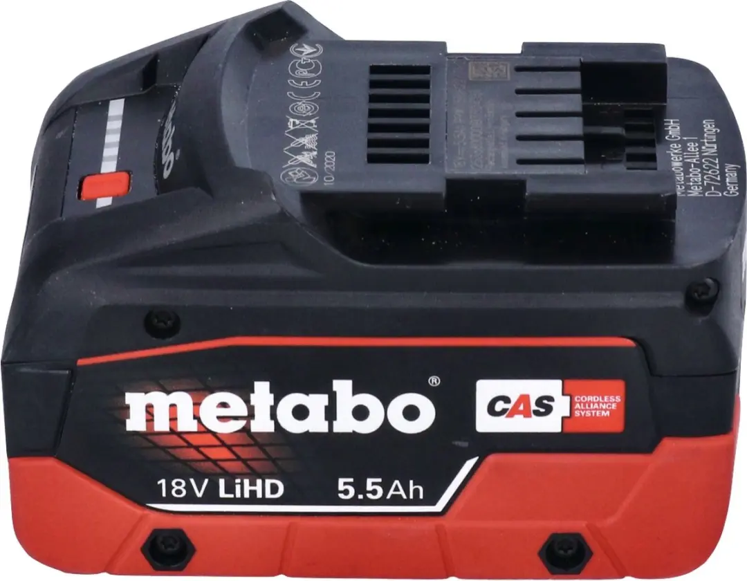 Metabo WVB 18 LTX BL 15-125 Haakse Slijper - 125mm Borstelloos - 18V