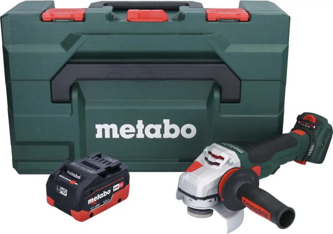 Metabo WVB 18 LTX BL 15-125 Haakse Slijper - 125mm Borstelloos - 18V