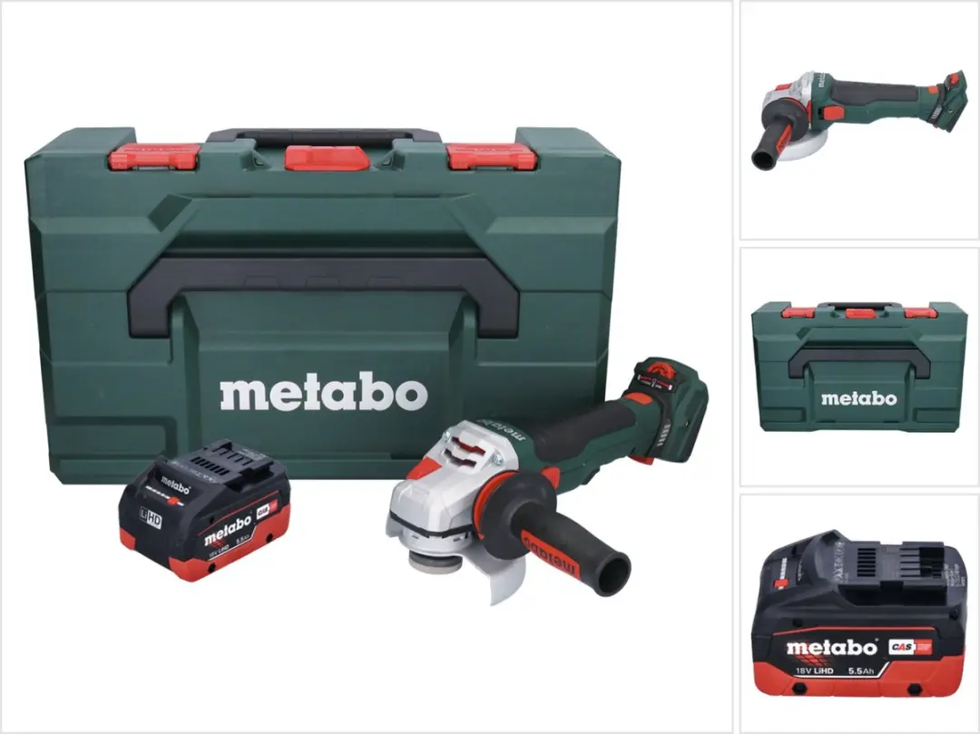 Metabo WVB 18 LTX BL 15-125 Haakse Slijper