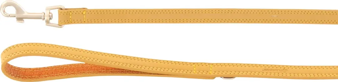 Flamingo Hond Looplijn Virginia Geel 1,3m 15mm