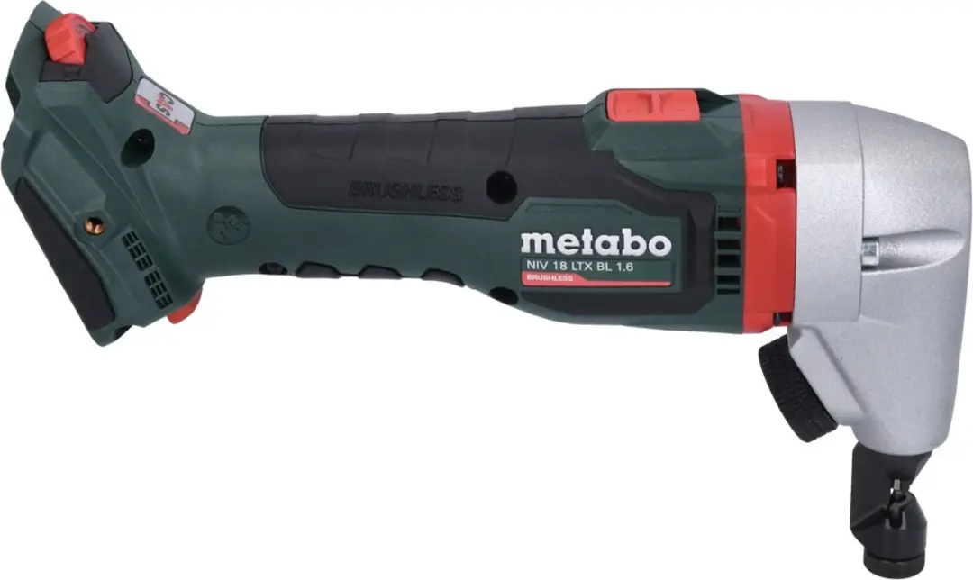 Metabo NIV 18 LTX BL Accu-Knabbelschaar 601614840 - 2360 Slagen/Min - afbeelding 6 van 6