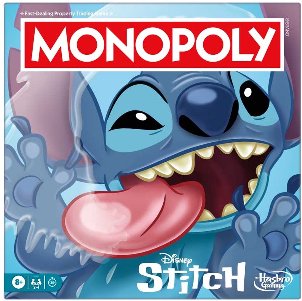 Hasbro Monopoly bordspel Stitch editie Disney klassiekers.