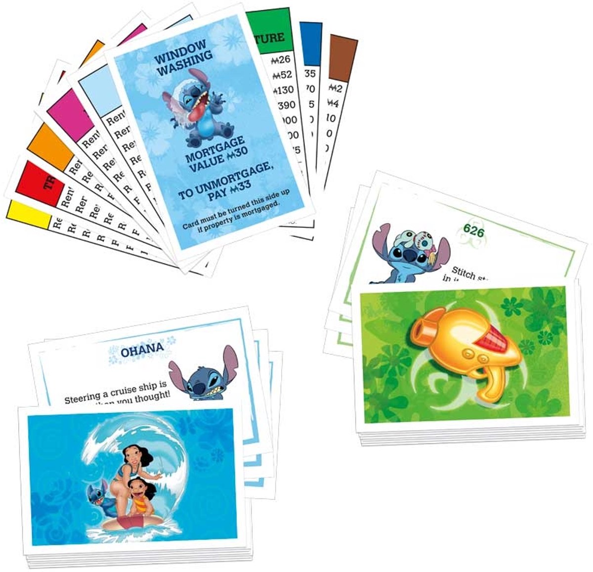 Hasbro Monopoly bordspel Stitch editie Disney klassiekers.