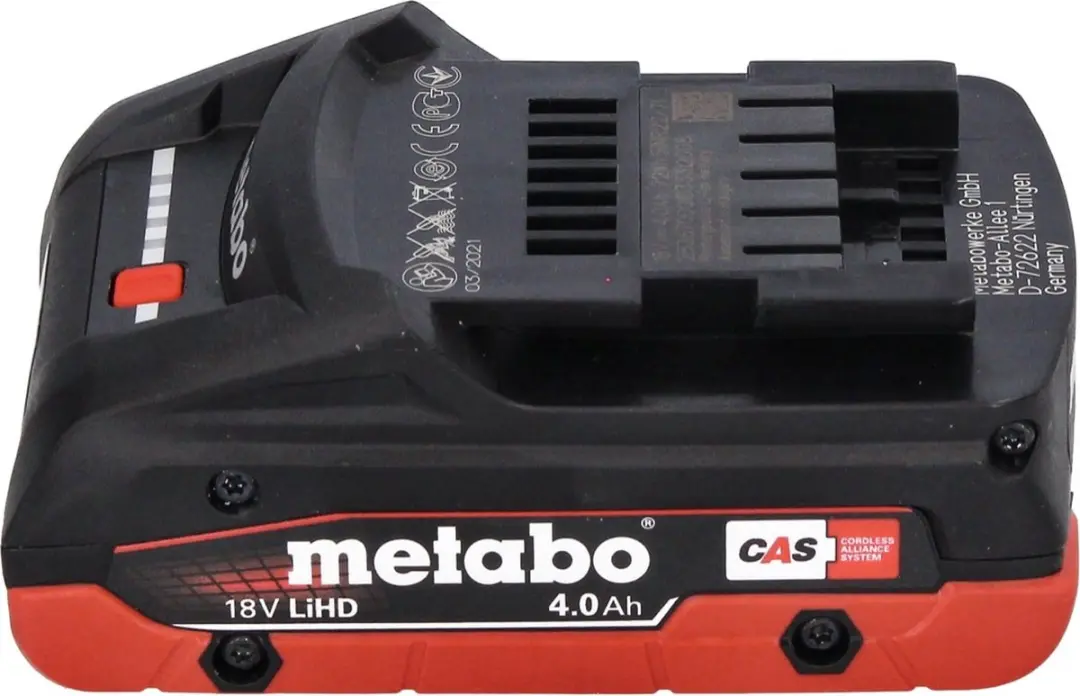 Metabo WVB 18 LTX BL 15-125 Haakse Slijper - 18V 125mm Borstelloos