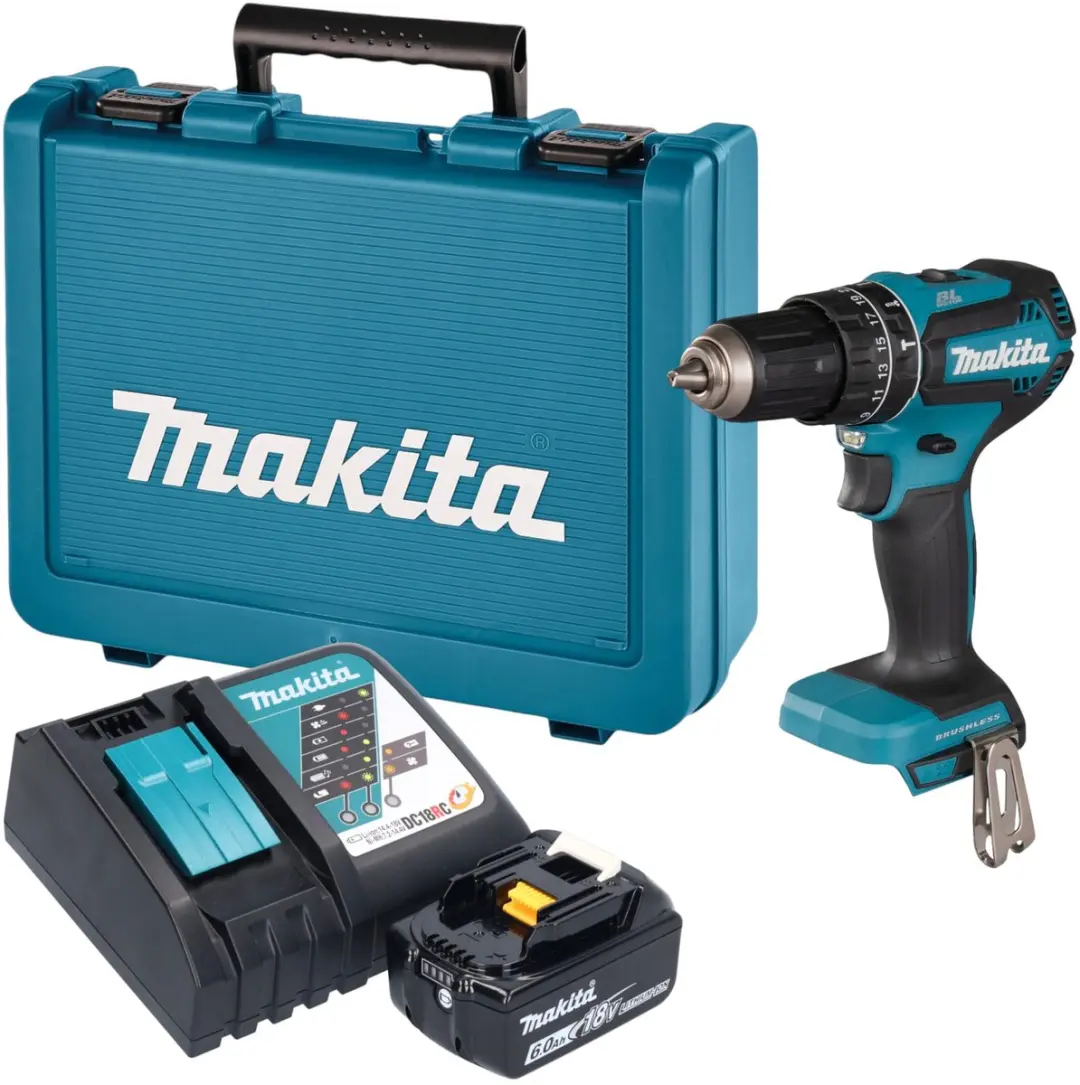 Makita DHP485RG1E Slagboormachine 18V 50Nm