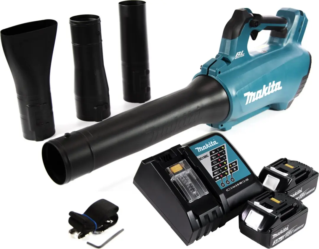 Makita DUB184RF Accu-Blazer 18V - 2x 3.0Ah + Oplader
