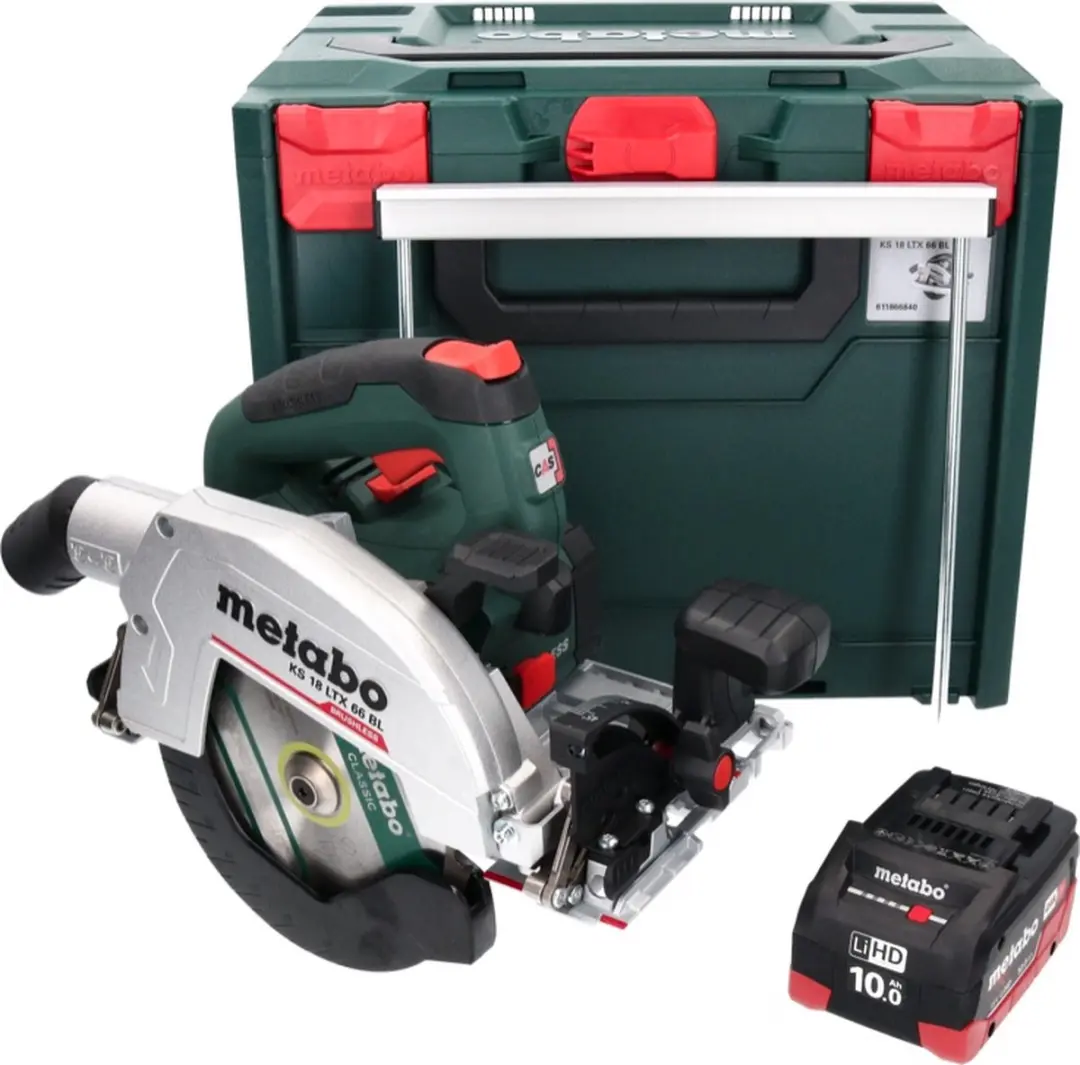 Metabo KS 18 LTX 66 BL Accucirkelzaag 165mm - 18V - 10.0Ah