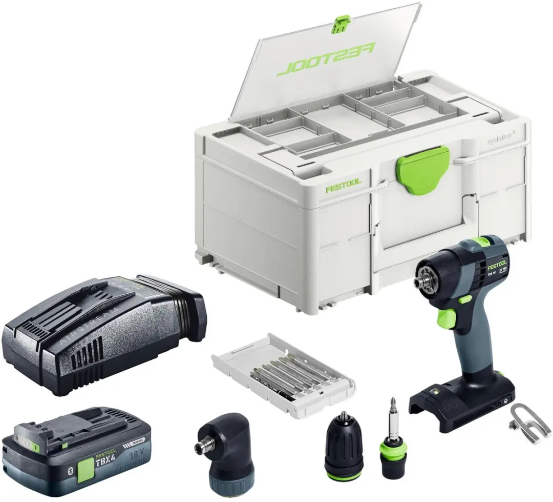 Festool TXS 18-Basic-Set Accuboormachine 40Nm