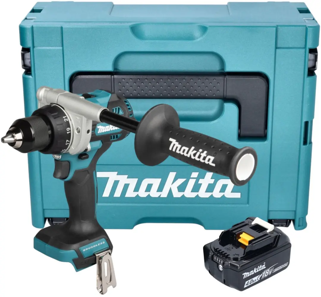 Makita DDF492M1J Accuboormachine 18V 141Nm Borstelloos