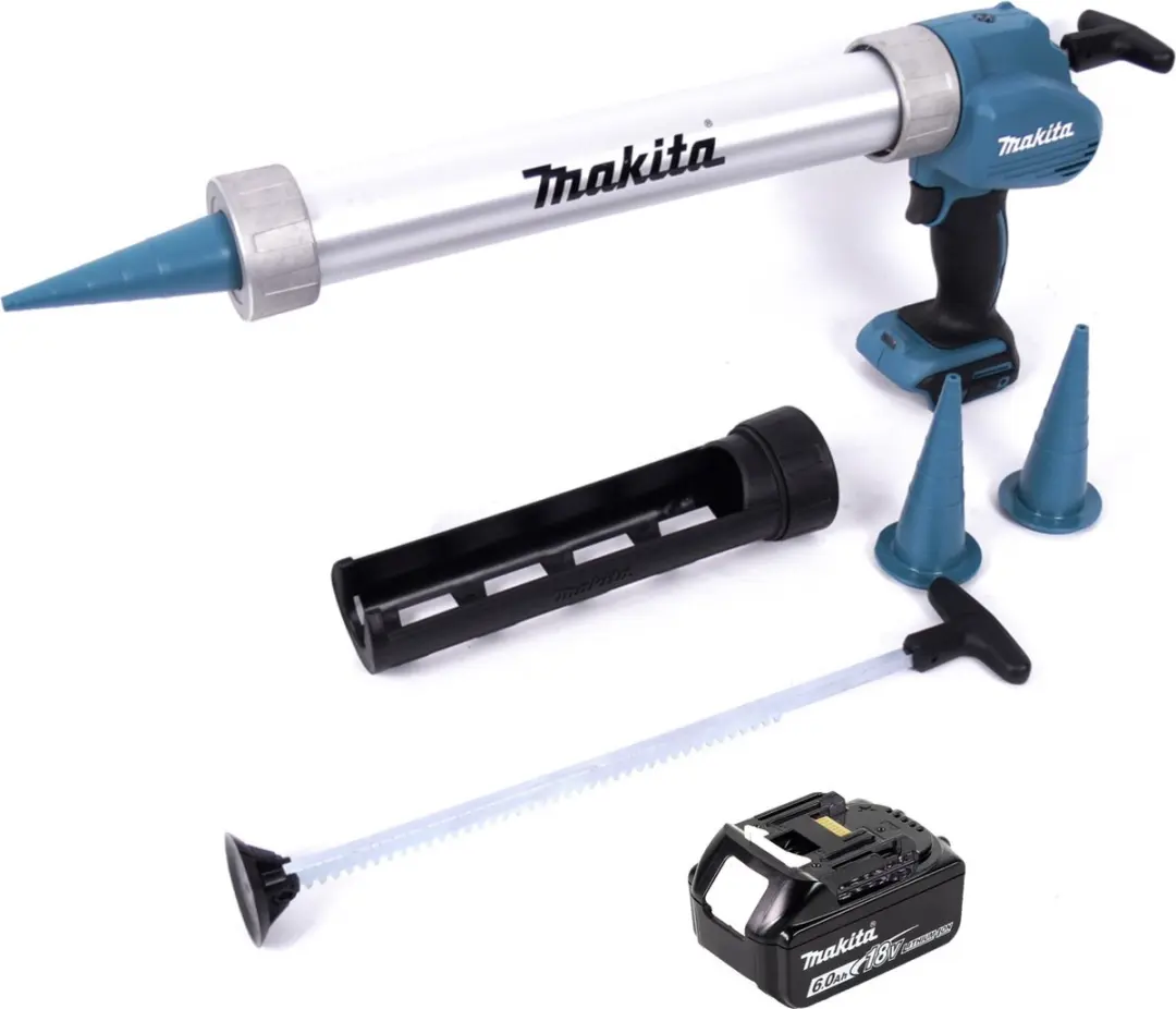 Makita DCG 180 G1X Accupistool 18V 300/600ml - 5 Tanden