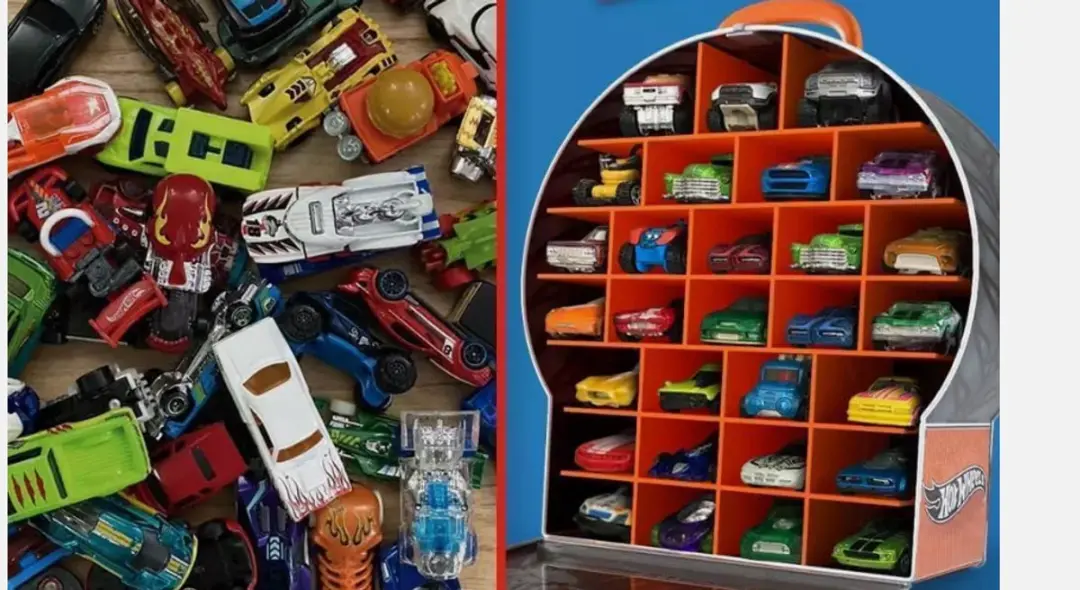 Hot Wheels HWCC18 Opberger Metaal Wielvorm - 29 Voertuigen